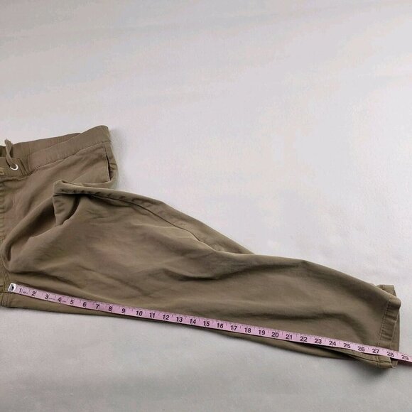 Mugsy Pull On Chino Pant Mens 40x28 Tan Flat Front Stretch Casual NO SIZE TAG - Picture 10 of 12